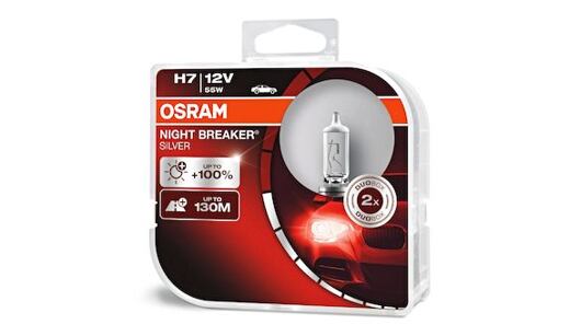 Osram Night Breaker Silver H7 12V 55W 2ks