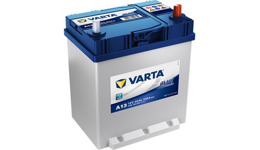 Varta autobaterie Blue Dynamic 12V 40Ah P+ ASIE s lištou