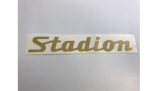 Nálepka Stadion zlatá 1ks
