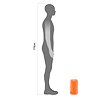 Vodotěsný vak Ortlieb Dry-Bag Light s ventilem - 12L - oranžový